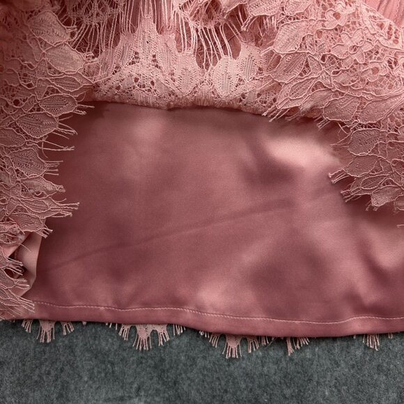 Preston & York Felecia Short Sleeve Lace Sheath Dress Women's Size 12 Pink NWT - Picture 9 of 12